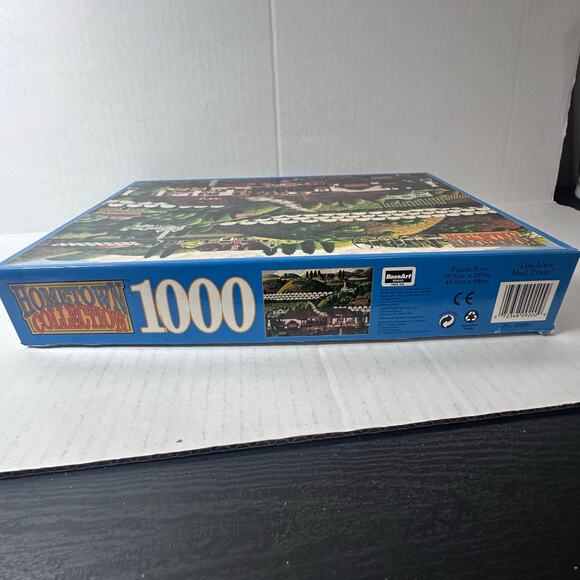 vintage 1999 "Los Altos Mail Train" Hometown Collection 1000-piece jigsaw puzzle - Picture 5 of 12